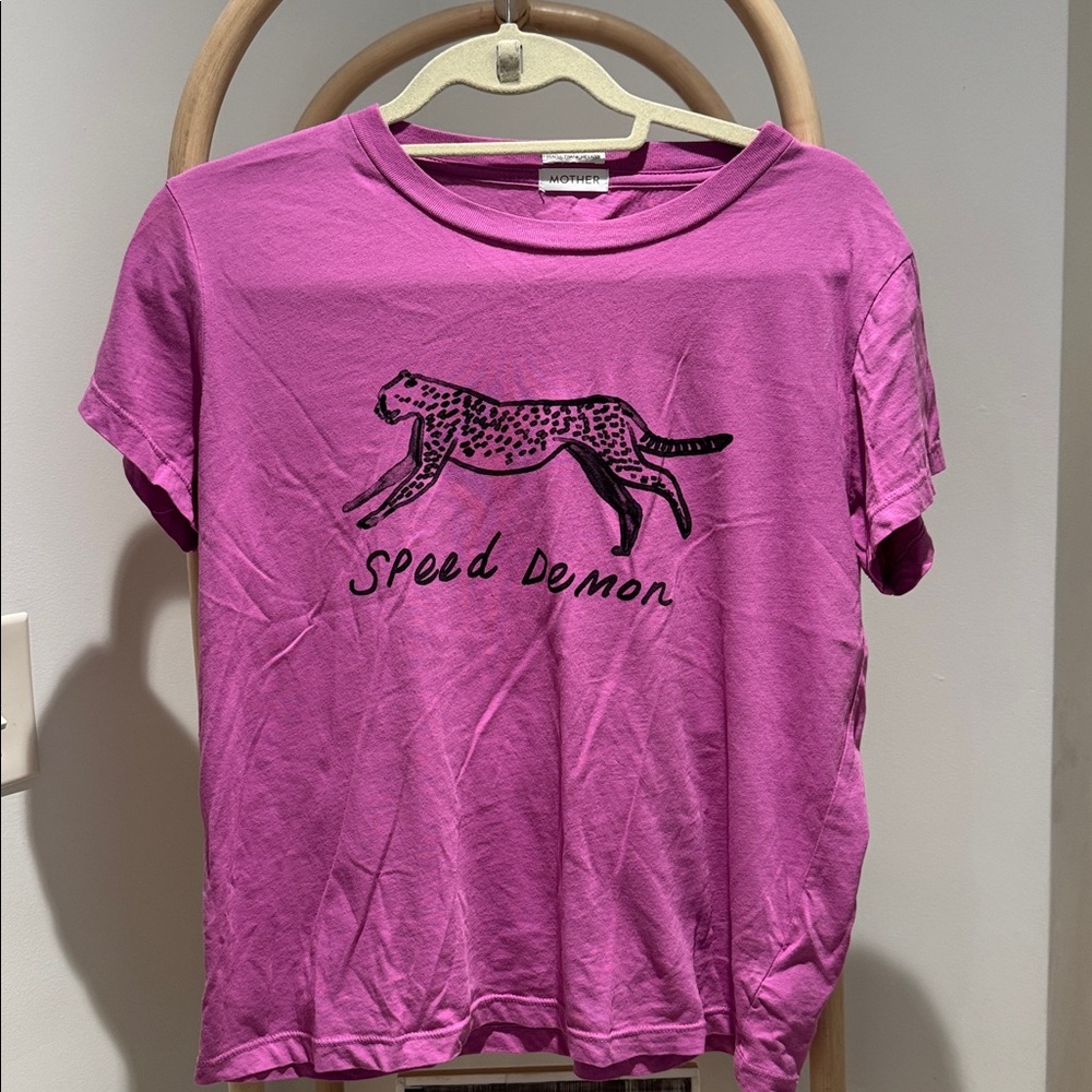 MOTHER Fuchsia Tee